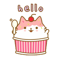 Over Here Good Evening Sticker