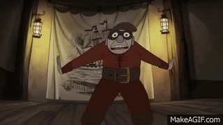 Over The Garden Wall Highway Man GIF. This 320 x 180 animated GIF is part of our over the garden wall the beast collection. Created by Acrania. View the…