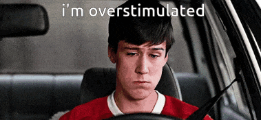 Overstimulated Cameron Frye GIF