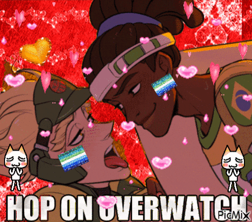 Overwatch Hop On Overwatch GIF