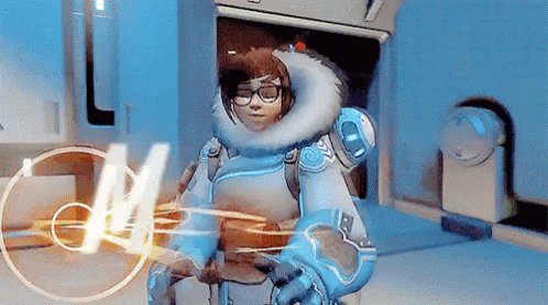 Overwatch Mei GIF. This 498 x 278 animated GIF is part of our mei overwatch collection. View the original animation, share it, or browse related GIFs.