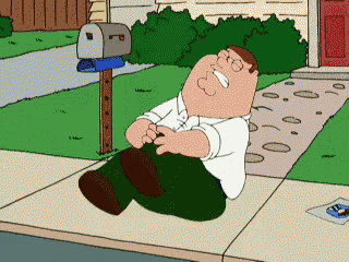 Ow, My Knee - Pain GIF