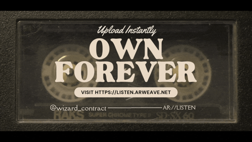 Own Forever Decentralized Music GIF