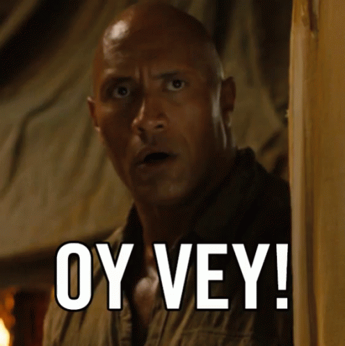 Oy Vey Dwayne Johnson GIF. This 496 x 498 animated GIF is part of our oy vey collection. Related themes include the rock. Created by JumanjiMovie. View the…