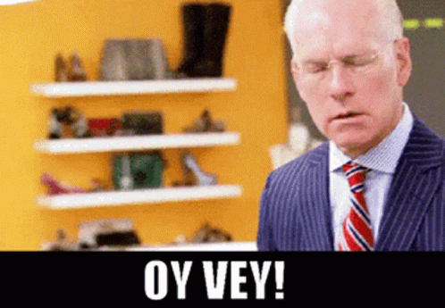 Oy Vey Tim Gunn GIF. This 498 x 345 animated GIF is part of our oy vey collection. Related themes include wtf. Created by sorandumb. View the original…