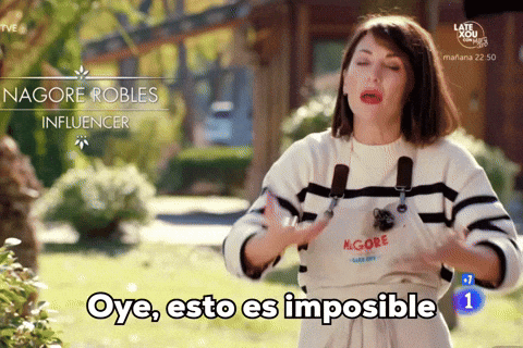 Oye Esto Es Imposible Esto No Puede Ser GIF. This 480 x 320 animated GIF is part of our que te debo collection. Created by NagoreRoblesGIFS. View the…