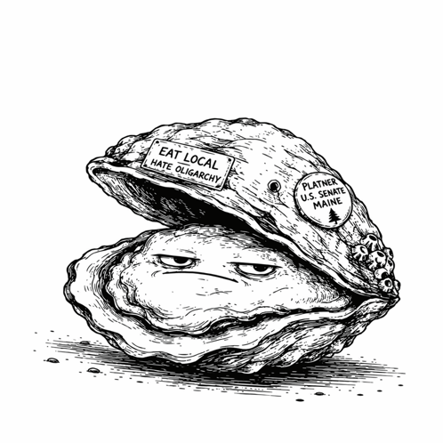 Oyster Oyster Thug GIF. This 498 x 498 animated GIF is part of our bernie sanders socialism collection. Related themes include bernie sanders, trump…
