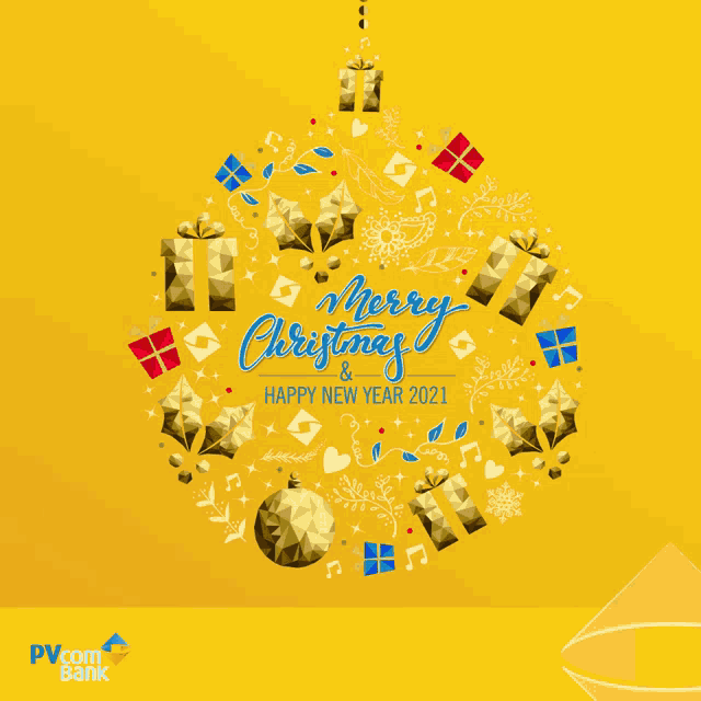 P Vcom Bank Merry Christmas GIF