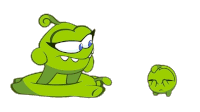 Pacifying Child Om Nom Sticker