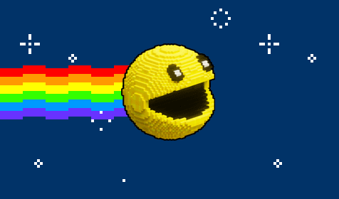 Pacmoon Pac GIF. This 476 x 280 animated GIF is part of our original nyan cat collection. Created by FattyBooty. View the original animation, share it, or…