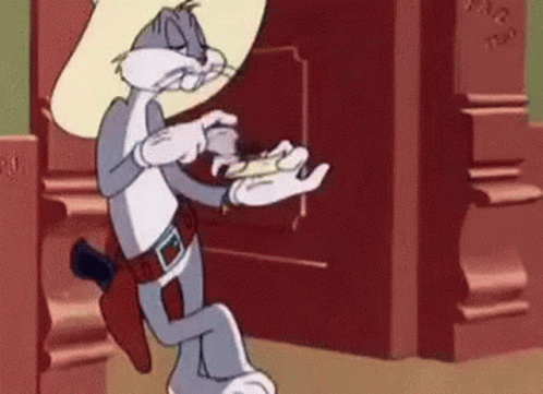 Pacs Bugs Bunny GIF. This 498 x 361 animated GIF is part of our rolling a blunt collection. Related themes include bugs bunny, eating. Created by Pacssss97…