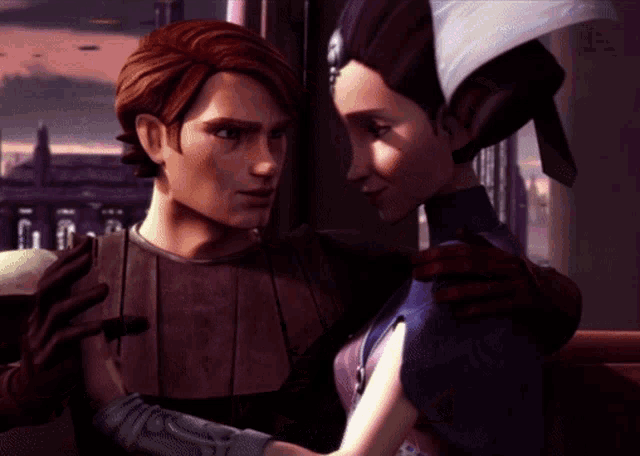 Padme Amidala Anakin Skywalker GIF