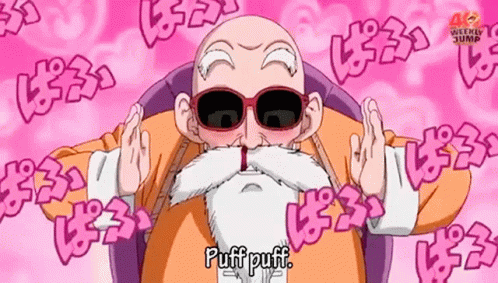 Paf Paf Dbz GIF. This 498 x 283 animated GIF is part of our master roshi nosebleed collection. Related themes include dbz, dragon ball. Created by…