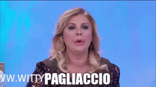 Pagliaccio Tinacipollari GIF. This 498 x 280 animated GIF is part of our tina cipollari collection. Created by tulebelacomlapapaya. View the original…