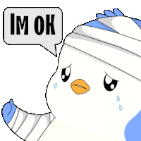 Pain Im Ok Sticker