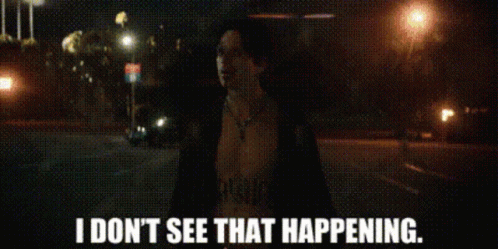 Pam And Tommy I Dont See That Happening GIF