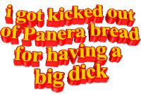 Panera Big Dick Sticker
