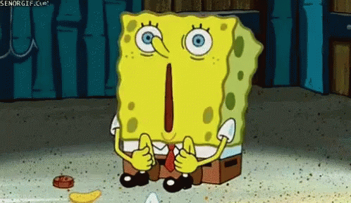Panic Spongebob GIF. This 498 x 288 animated GIF is part of our breathing in bag collection. Related themes include panic, spongebob. Created by Reechan…