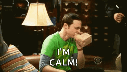Panicking Nervous GIF. This 498 x 281 animated GIF is part of our breathing in bag collection. Related themes include nervous. Created by SuzyQTex. View the…
