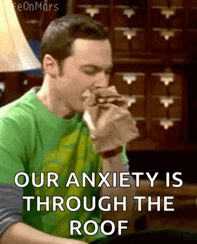 Panicking GIF