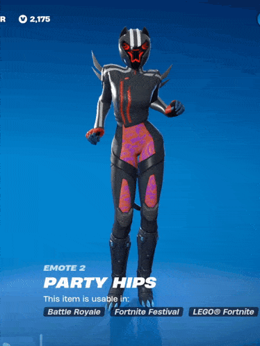 Panther Fortnite Party Hips GIF