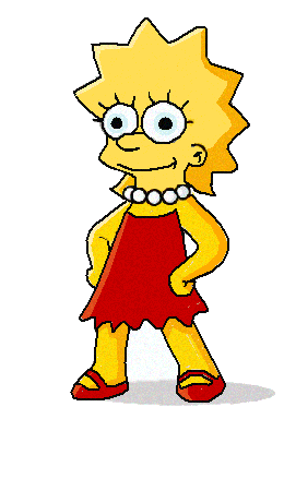 Panty And Stocking Panty Morph Lisa Simpson GIF