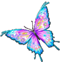 Papillon Butterfly Sticker