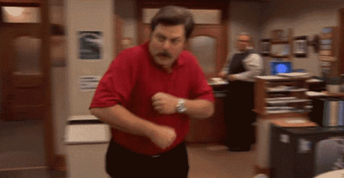 Parks And Recreation Nick Offerman GIF