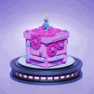 Party 3d GIF