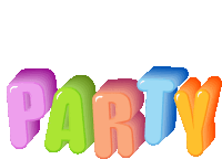 Party Celebration Sticker