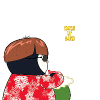 Party Christmas Sticker
