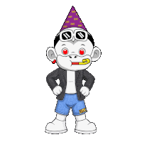 Party Eyes Sticker