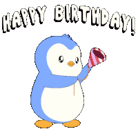 Party Happy Birthday Sticker