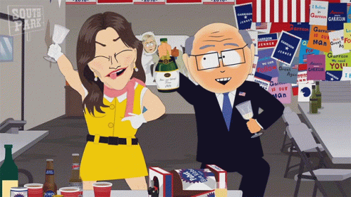 Party Herbert Garrison GIF. This 498 x 280 animated GIF is part of our south park caitlyn jenner collection. Related themes include celebrating, dancing…