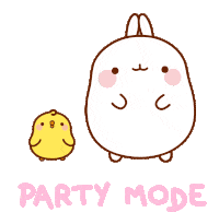 Party Mode Piu Piu Sticker