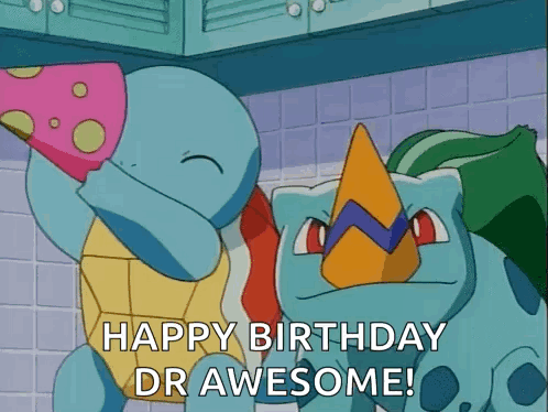Party Squirtle GIF