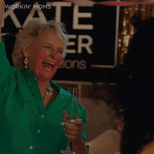 Partying Val GIF