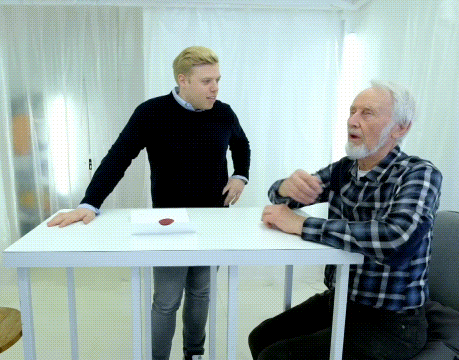 Pass Out Rob Beckett GIF