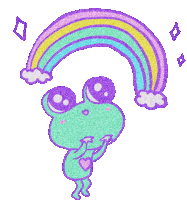 Pastel Rainbow Sticker