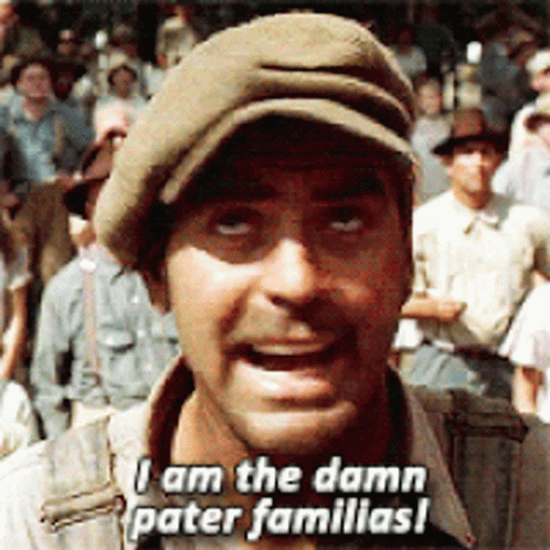 Pater Familias GIF. This 498 x 498 animated GIF is part of our o brother where art thou collection. Created by epitaphkid. View the original animation…