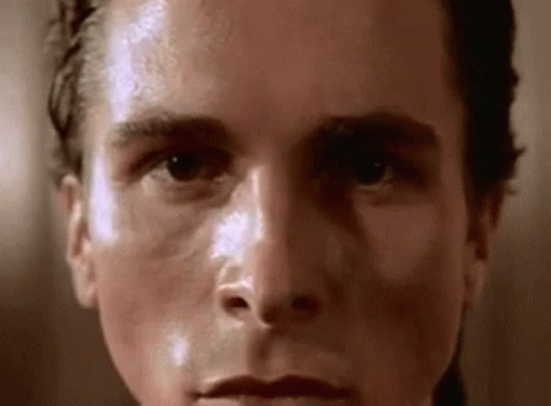 Patrick Bateman GIF