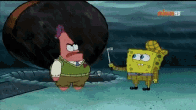 Patrick Lightning GIF