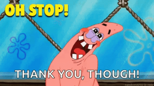 Patrick Oh Stop GIF