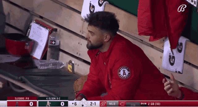 Patrick Sandoval Pitchingto Anaheim GIF