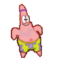 Patrick Star Sponge Bob Square Pants Sticker