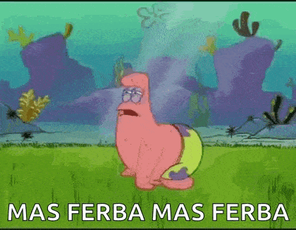 Patrick Starfish Cough GIF
