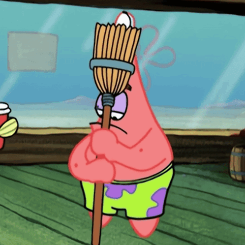 Patrick Stupid GIF