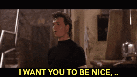 Patrick Swayze Road House GIF