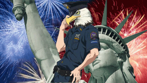 Patriotic Freedom Mf GIF. This 498 x 280 animated GIF is part of our freedom intensifies collection. Related themes include dance, eagle. Created by…