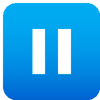 Pause Button Symbols Sticker